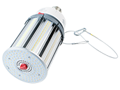 Satco Color and Wattage Selectable LED Corn Bulb, Replaces 320-600 Watts, Ballast Bypass, E39 Base, 4-Pack Only